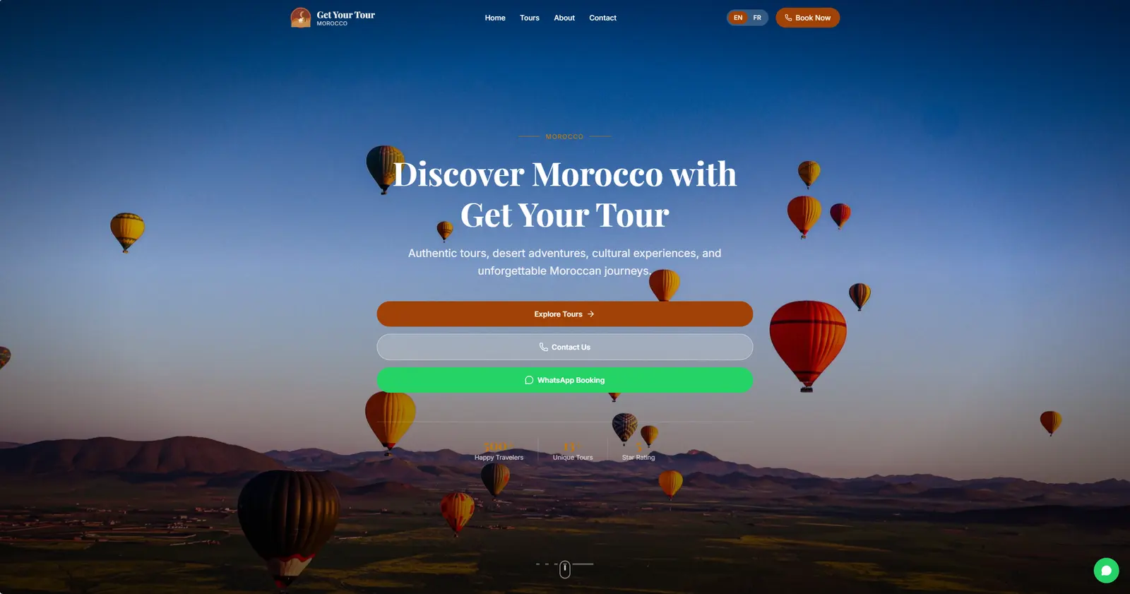 Site de circuits au Maroc